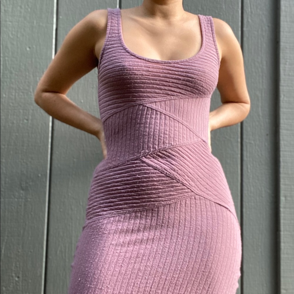 Free People Textured Bodycon Dress